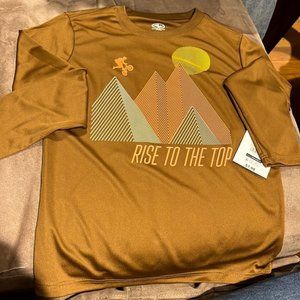 NWT Rise to the Top Graphic Athletic Top Small 6-7 Girls
